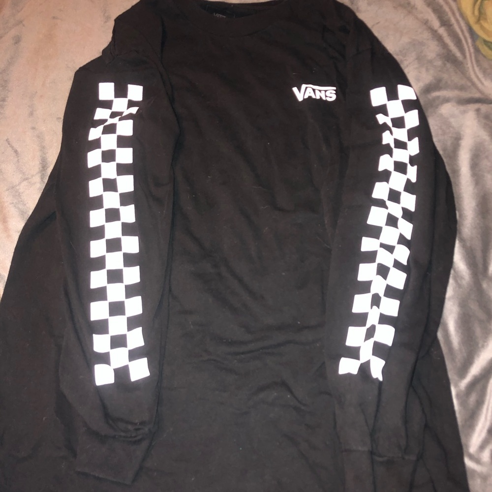 Black long sleeve men’s t-shirt